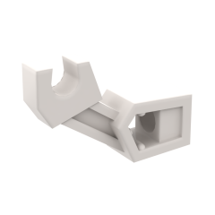 Arm Mechanical with Clip - Thick Support White