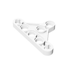 Technic Beam Triangle Thin - Type II #99773 White 1/4 KG