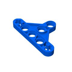 Technic Beam Triangle Thin - Type II #99773 Blue