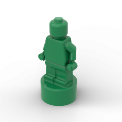 Minifig Trophy Statuette #90398 Green