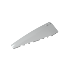 Wedge Curved 10 x 3 Left #50955 Light Bluish Gray Gobricks
