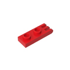 Hinge Plate 1 x 2 with 3 Fingers #4275 Red Gobricks