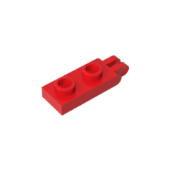 Hinge Plate 1 x 2 with 2 Fingers #4276 Red Gobricks