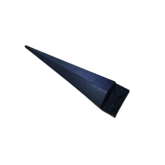 Plate Special 1 x 2 with Angular Extension and Flexible Tip #61406 Black