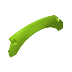 Technic Panel Car Mudguard Arched 15 x 2 x 5, Arched Top #67141