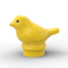 Animal, Bird, Small #41835 Yellow 1KG