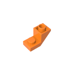 Slope 45 2 x 1 Inverted with 2/3 Cutout #2310 Orange Premium Part