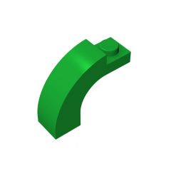 Brick Arch 1 x 3 x 2 Curved Top #92903 Green