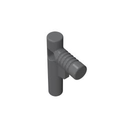Equipment Hose Nozzle / Gun with Side String Hole Simplified #60849 Dark Bluish Gray