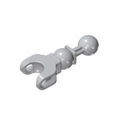 Large Figure Skeletal, Limb, 5L with Ball Joint on Axle and Ball Socket #90609 Light Bluish Gray Gobricks 1KG