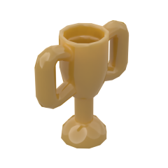 Equipment Trophy Cup Small #10172 Pearl Gold
