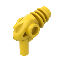 Weapon Gun Ray / Sci Fi - Rounded Heat Diffusers #13608 Yellow