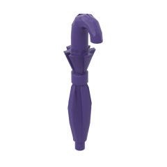 Equipment Umbrella Folded #27150 Dark Purple