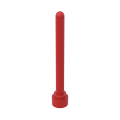 Antenna 1 x 4 with Flat Top #30064 Red