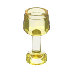 Equipment Goblet Large #33061 Trans-Yellow