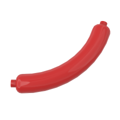 Food Hot Dog / Sausage #33078 Red