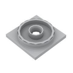 Turntable 4 x 4 Square Base #3403