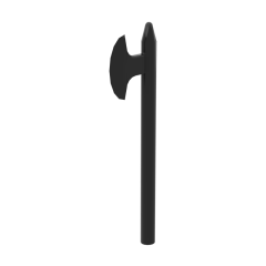 Weapon Halberd / Axe #3848 Black
