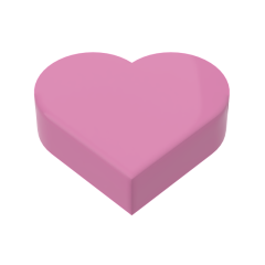 Tile 1 x 1 Heart #39739