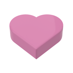 Tile 1 x 1 Heart #39739