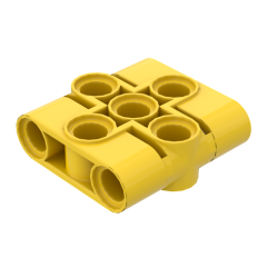 Technic Connector Beam 3 x 3 #39793 Yellow