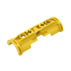 Pneumatic Cylinder Bracket #53178 Yellow
