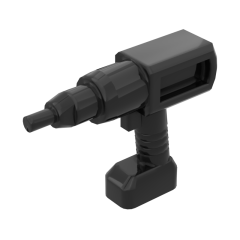 Tool Drill / Impact Wrench, Cordless Electric #604549 Black
