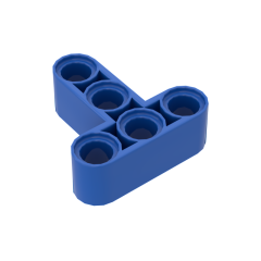 Technic Beam 3 x 3 T-Shape Thick #60484 Blue 1/4 KG