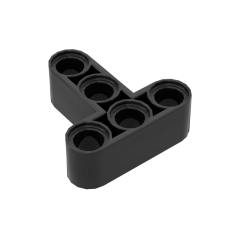 Technic Beam 3 x 3 T-Shape Thick #60484 Black