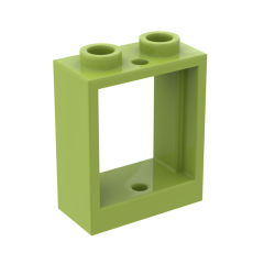 Window 1 x 2 x 2 Flat Front #60592 Lime