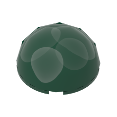 Dome Hemisphere 4 x 4 #86500 Dark Green