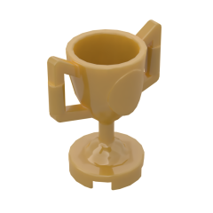 Equipment Trophy Cup #89801 Pearl Gold