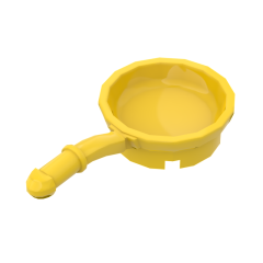 Friends Accessories Frying Pan #93082a Yellow