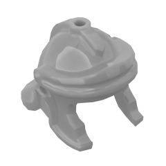 Minifig Helmet - Roman Soldier #98366 Flat Silver
