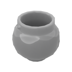 Minifig Pot Small with Handle Holders #98374