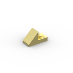 Slope 45 2 x 1 With 2/3 Cutout #92946 Plating gold