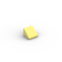 Slope 30 1 x 1 x 2/3 (Cheese Slope) #50746 Bright Light Yellow
