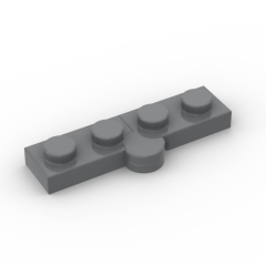 Hinge Plate 1 x 4 Swivel Top / Base - Complete Assembly #73983 Dark Bluish Gray 1/2 KG