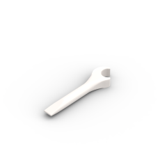 Tool Screwdriver and Spanner / Wrench #4006 White