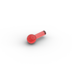 Bar 2L with Towball #22484 Trans-Red