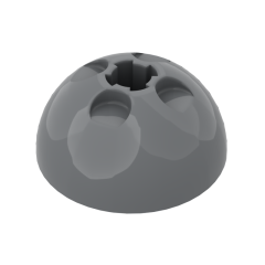Dome Hemisphere 3 x 3 Ball Turret #44359 Dark Bluish Gray