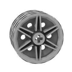 Wheel 30mm D. x 14mm (For Tire 43.2 x 14) #56904 Light Bluish Gray