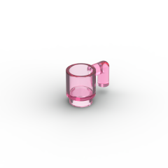 Equipment Cup / Mug #3899 Trans-Dark Pink
