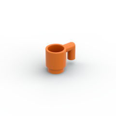 Equipment Cup / Mug #3899 Orange
