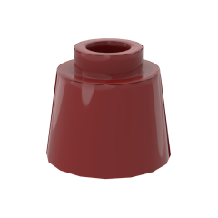 Cone 1.17 x 1.17 x 2/3 (Fez) #85975 Dark Red
