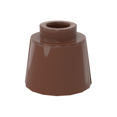 Cone 1.17 x 1.17 x 2/3 (Fez) #85975 Reddish Brown
