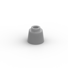 Cone 1.17 x 1.17 x 2/3 (Fez) #85975 Flat Silver