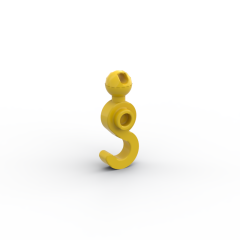 Hook with Towball #30395  Yellow