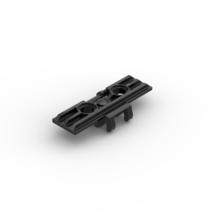 Technic Link Tread Wide with Two Pin Holes #57518 Black