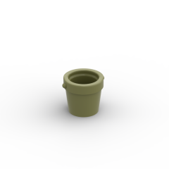 Bucket 1 x 1 x 1 #95343 Olive Green